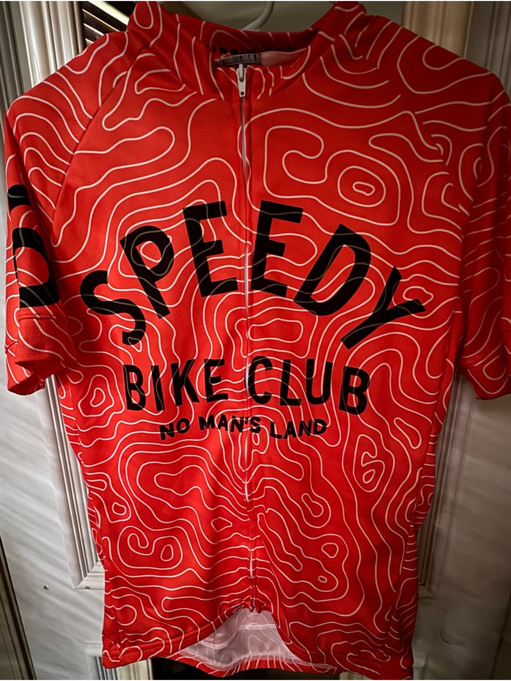 Speedy Bike Club Red Cycling Jersey